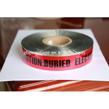 underground electric line detectable marking tape